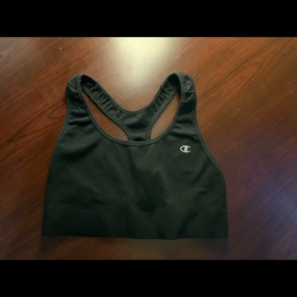 Champion Black Sports Bra